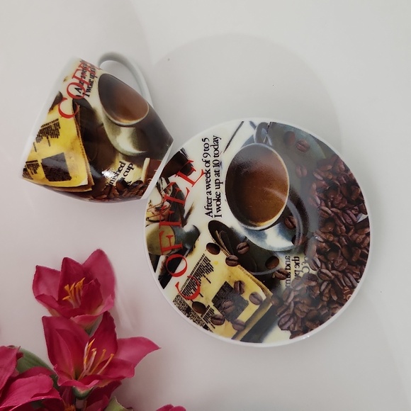 Expresso Cup & Saucer Set - Picture 9 of 13